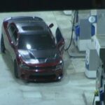 Motorist Pauses Fuel-Up During Southern California High-Speed Pursuit
