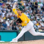 Ginn Carries Perfect Game Into Seventh as Athletics Dominate Nationals