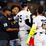 Santana’s Frustration Over Caballero’s Plate Delays Sparks Bench-Clearing Incident at Yankee Stadium