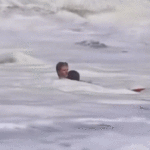 16-Year-Old Lifeguard Executes Dramatic Rescue of Child in Treacherous Santa Cruz Surf