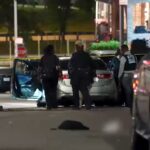 Surveillance Video Documents Brooklyn Crash That Left Motorcyclist Stabbed and Two in Critical Condition