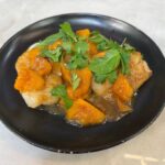 Pan-Seared White Fish with Mango and Ginger Sauce