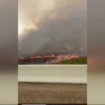 Brush Fire Closes U.S. 41 in Everglades, Forces Safari Park Evacuation