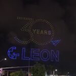 Leon Health System Marks 30-Year Milestone With Drone Light Show Over Miami