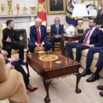 White House Presents Rubio With Gold-Framed 68-Panel Meme Collage for 55th Birthday