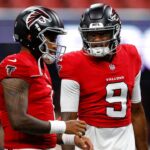 Penix’s Sideline Gesture Becomes Instant NFL Meme as Falcons Fall to Broncos