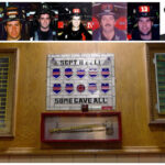 A firehouse tribute to the nine men who never came home after 9/11