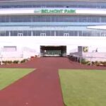 Belmont Park Racetrack reopens after $450 million transformation with new grandstand, racetracks