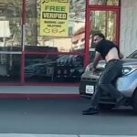 Man struck, nearly run over in road rage confrontation at SoCal shopping plaza