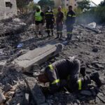 Israeli airstrikes on a village in southern Lebanon kill 9 people, wound 13