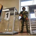 Russia holds parliamentary vote in areas it seized from Ukraine in the war