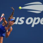 Thea Frodin, who was Serena Williams’ body double in ‘King Richard,’ loses in her US Open debut