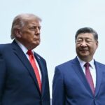 The Latest: China’s Xi to kick off visit to Washington with a rare planeside welcome from Trump