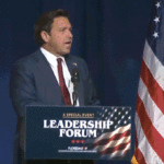 Social media erupts after DeSantis gives ‘Soros’ protester a piece of his mind: ‘Ain’t my first rodeo’