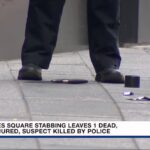 Woman randomly stabs 2 people in New York City’s Times Square, killing 1, then is killed by police